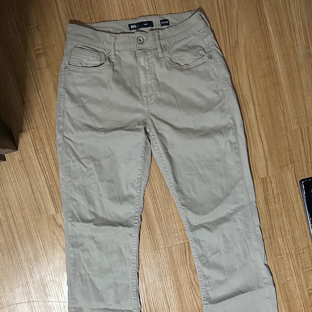 BKE Jake bootcut tan pants